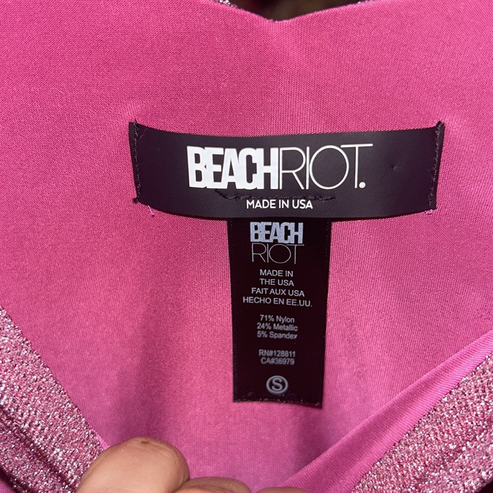 Pink Glitter Bikini Bottom - Picture 3 of 3